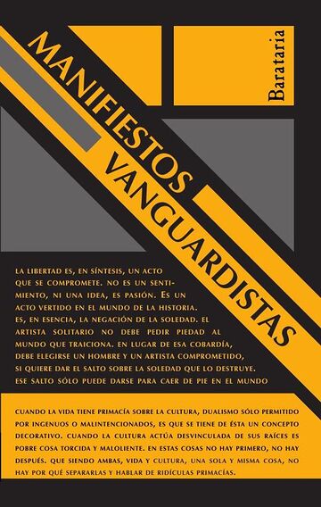 Manifiestos vanguardistas