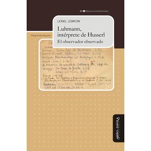Luhmann, intérprete de Husserl