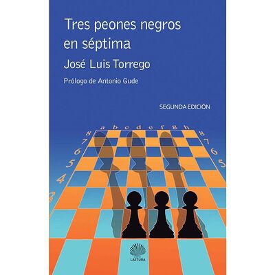 Tres peones negros en séptima