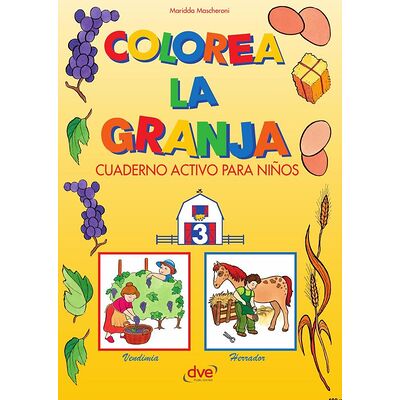 Colorea la granja