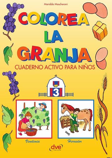 Colorea la granja