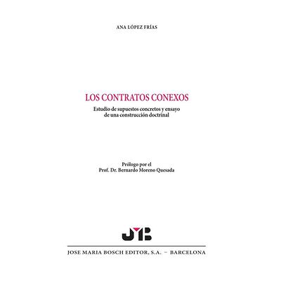 Los contratos conexos