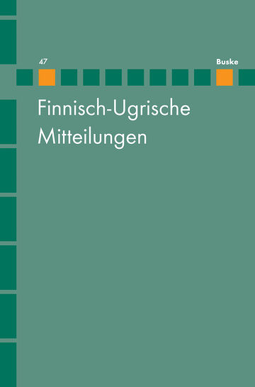 Finnisch-Ugrische...