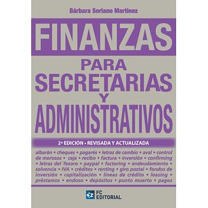 Finanzas para secretarias y...