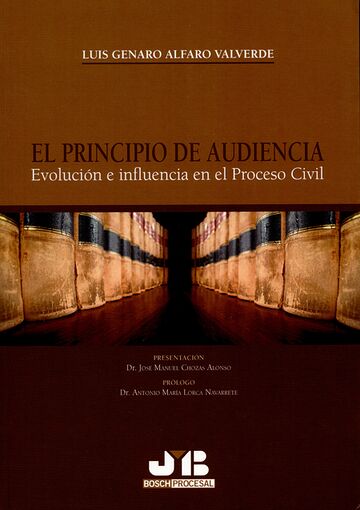 El principio de audiencia....