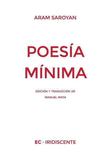 Poesía mínima