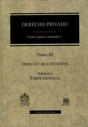 Derecho privado. Tomo III /...