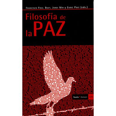 Filosofía de la paz
