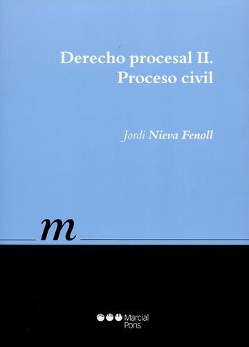 Derecho procesal II....