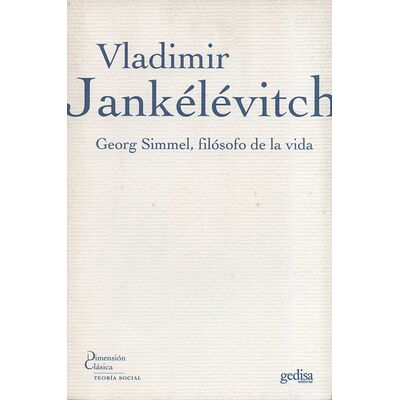 Georg Simmel, filósofo de...