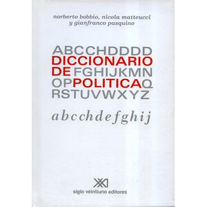 Diccionario de política....