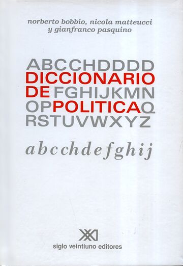 Diccionario de política....