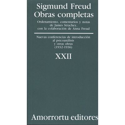 Sigmund Freud XXII. Nuevas...