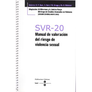 SVR-20 Manual para valorar...
