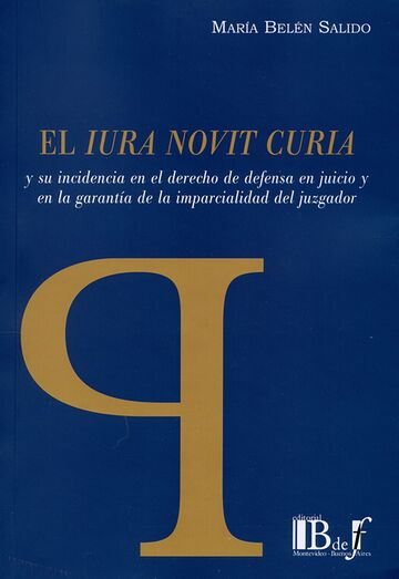 El iura novit curia y su...