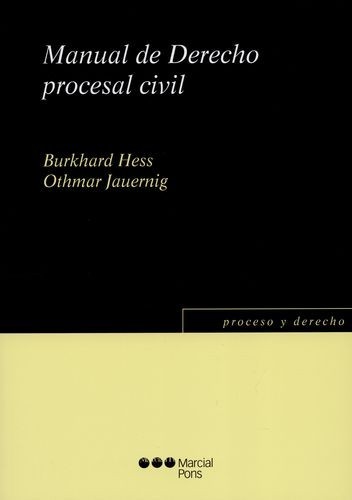 Manual de Derecho procesal...