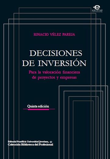 Decisiones de inversión....