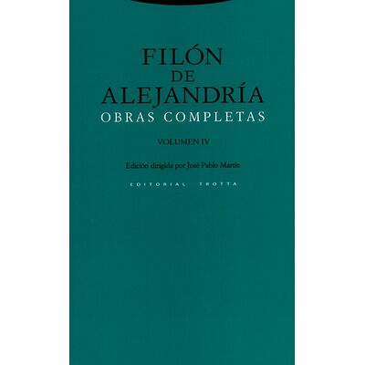 Filón de Alejandría. Obras...