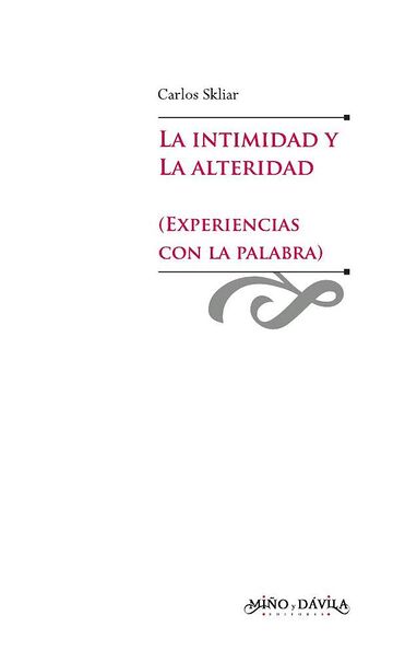 La intimidad y la alteridad