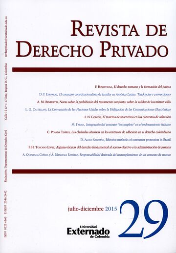 Revista de Derecho Privado...