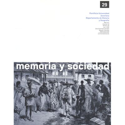 Revista Memoria y sociedad...