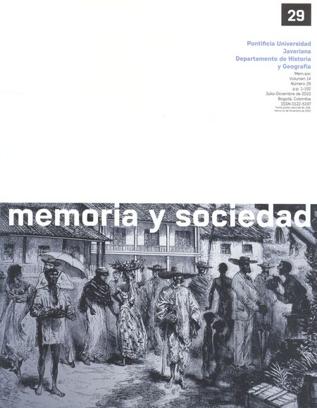 Revista memoria y sociedad...
