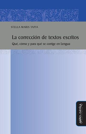 La corrección de textos...