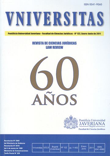 Revista Universitas No. 122