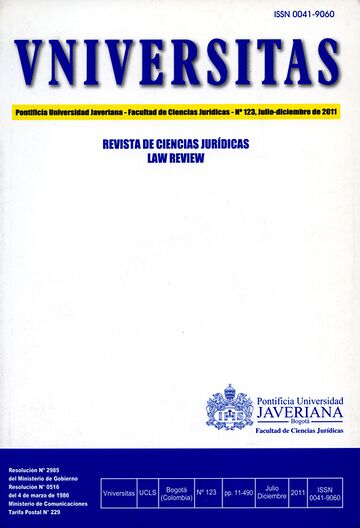 Revista Universitas No. 123
