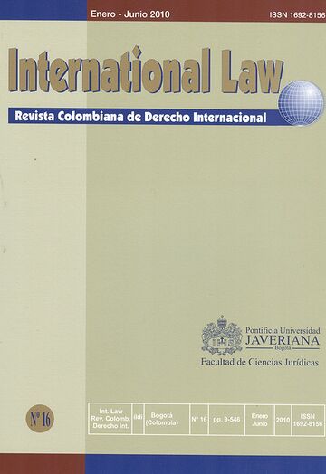 Revista International Law...