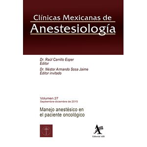 Manejo anestésico en el...