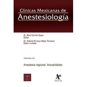 Anestesia regional....