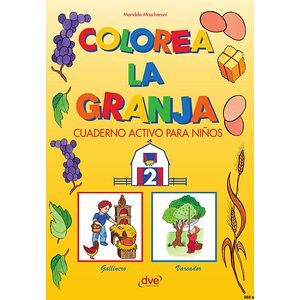Colorea la granja