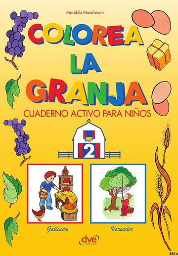 Colorea la granja