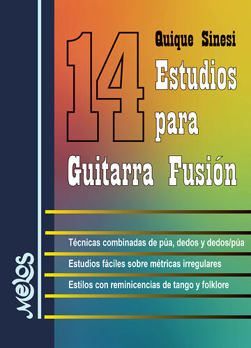 14 estudios para guitarra...