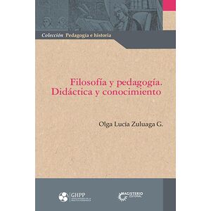 Filosofía y pedagogía.