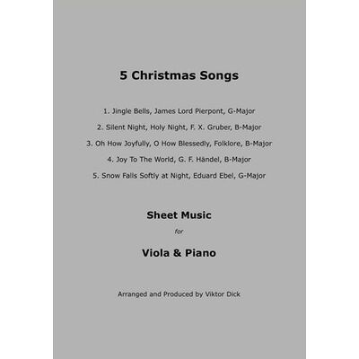 5 Christmas Songs - Sheet...