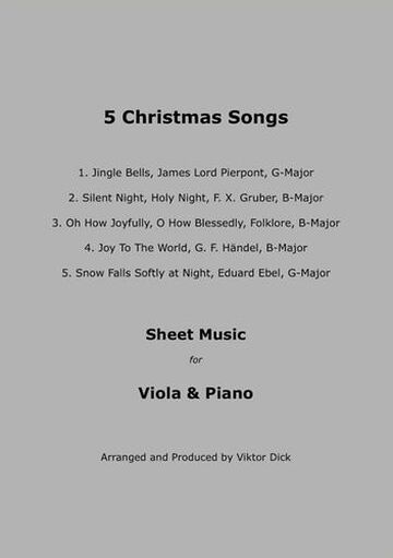 5 Christmas Songs - Sheet...