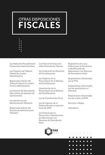 Otras Disposiciones...