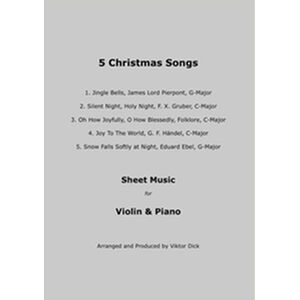 5 Christmas Songs Sheet...
