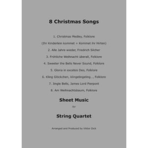 8 Christmas Songs (String...