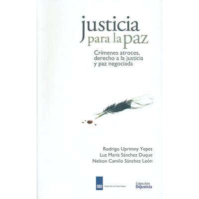 Justicia para la paz....