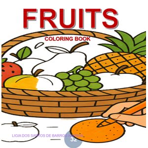 Fruits Coloring Book