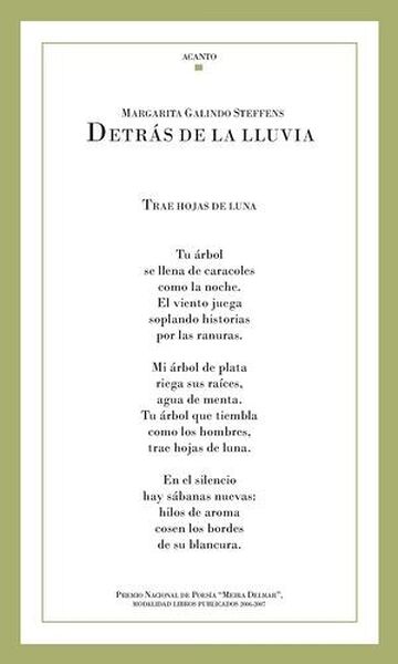 Detrás de la lluvia