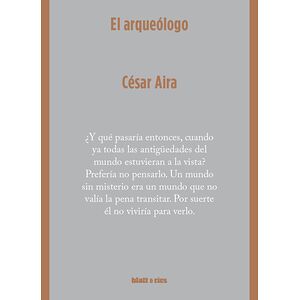 El arqueólogo