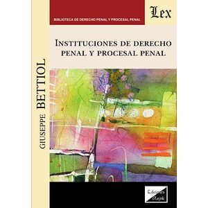 Instituciones de derecho...