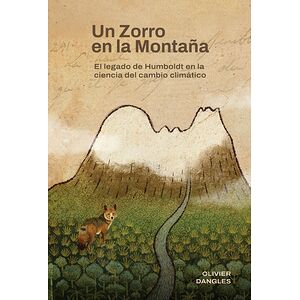 Un zorro en la montaña. El...