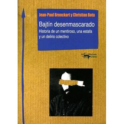 Bajtín desenmascarado