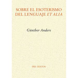 Sobre el esoterismo del...