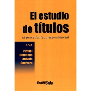 El estudio de títulos. El...
